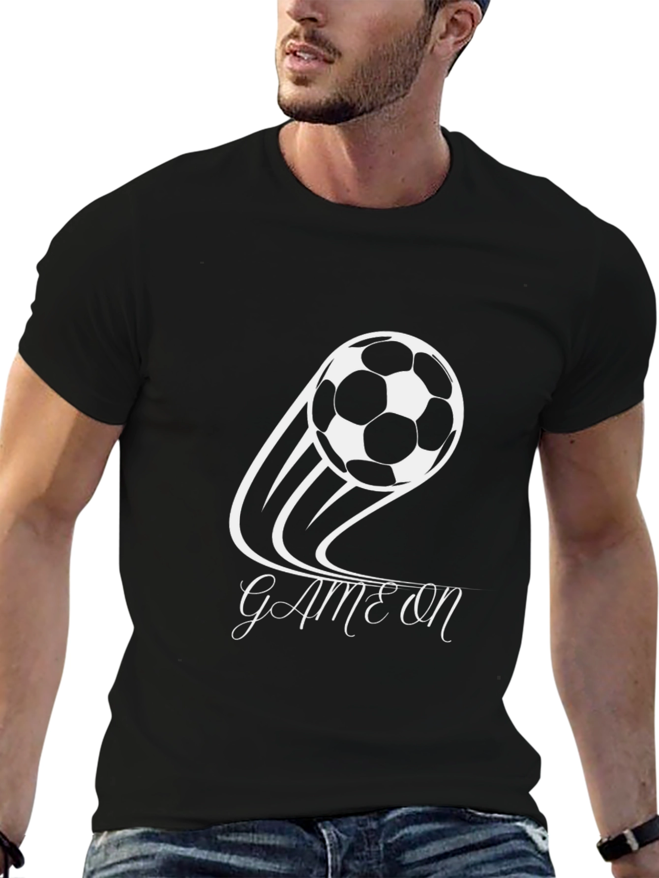 Game On Soccer Graphic Tee