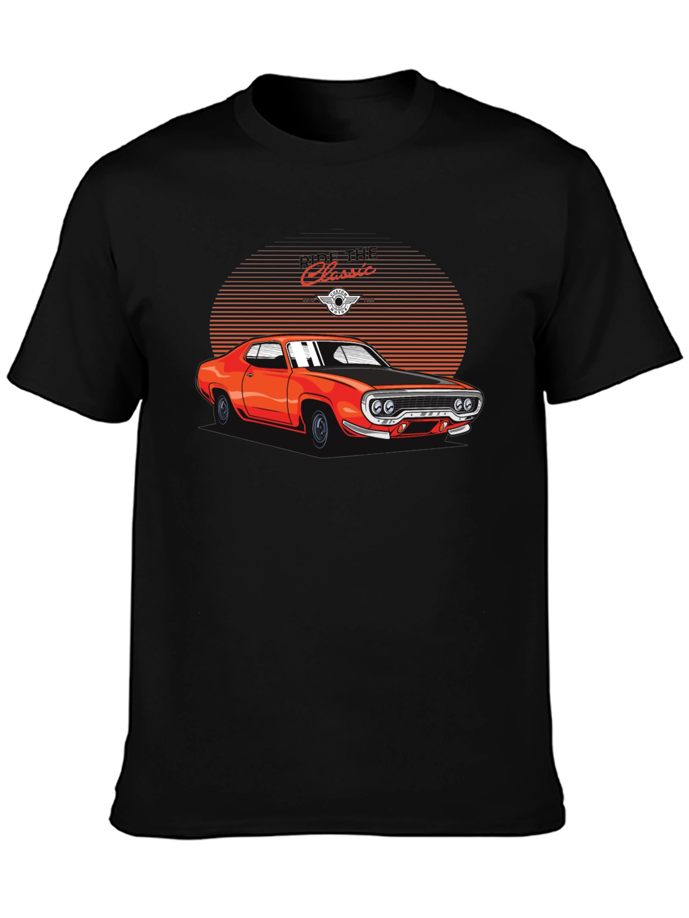 Classic Car Graphic Tee - Retro Automotive Shirt