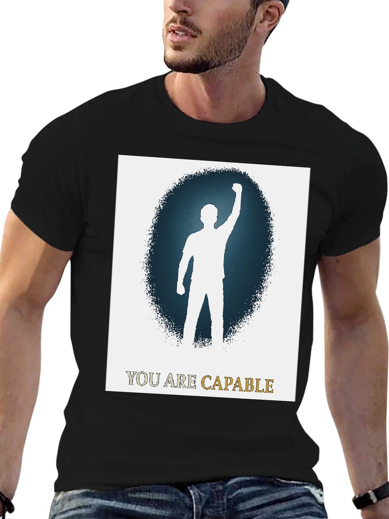 Capable Graphic Tee - Motivational T-Shirt