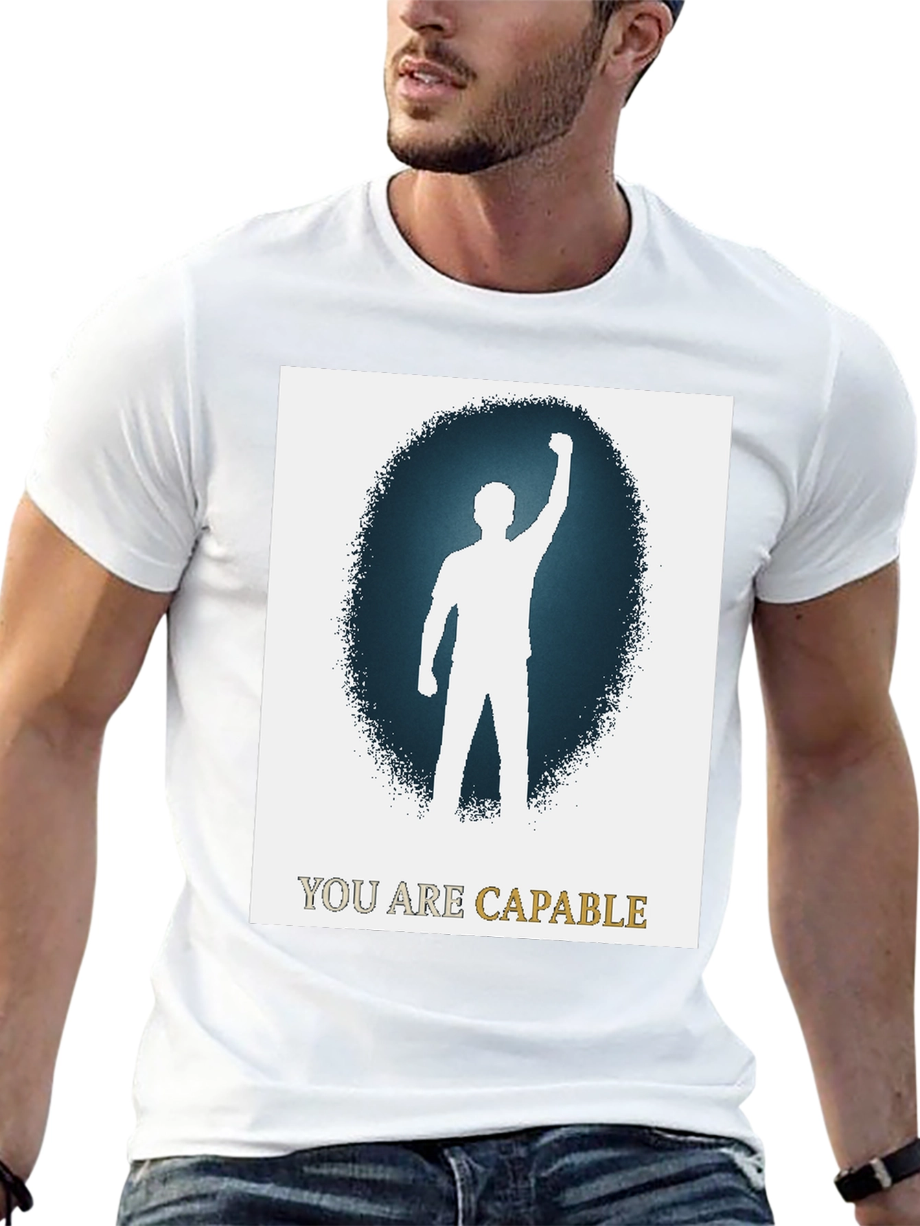Capable Graphic Tee - Motivational T-Shirt
