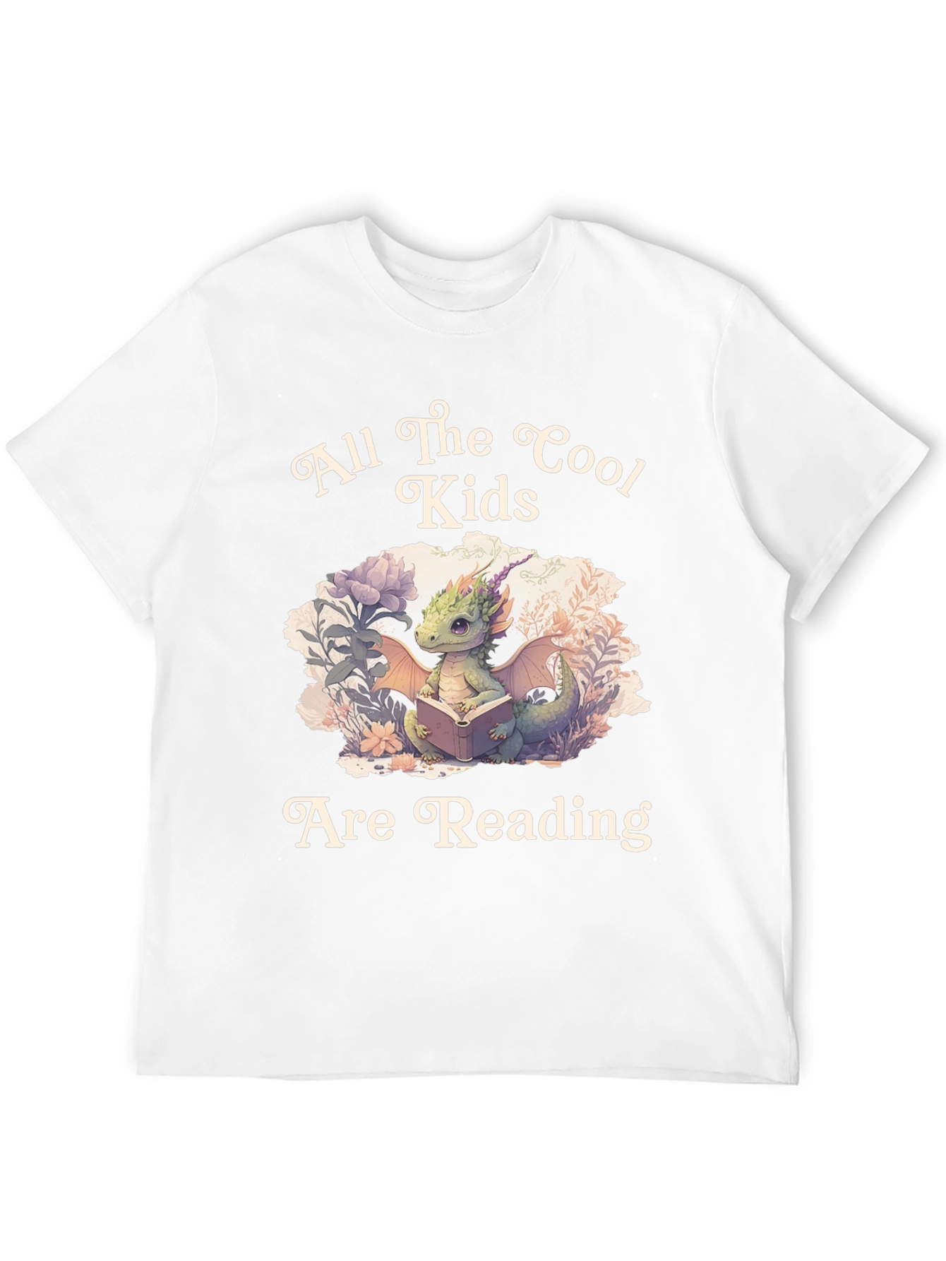 Cool Kids Read T-Shirt: Dragon Book Lover Tee