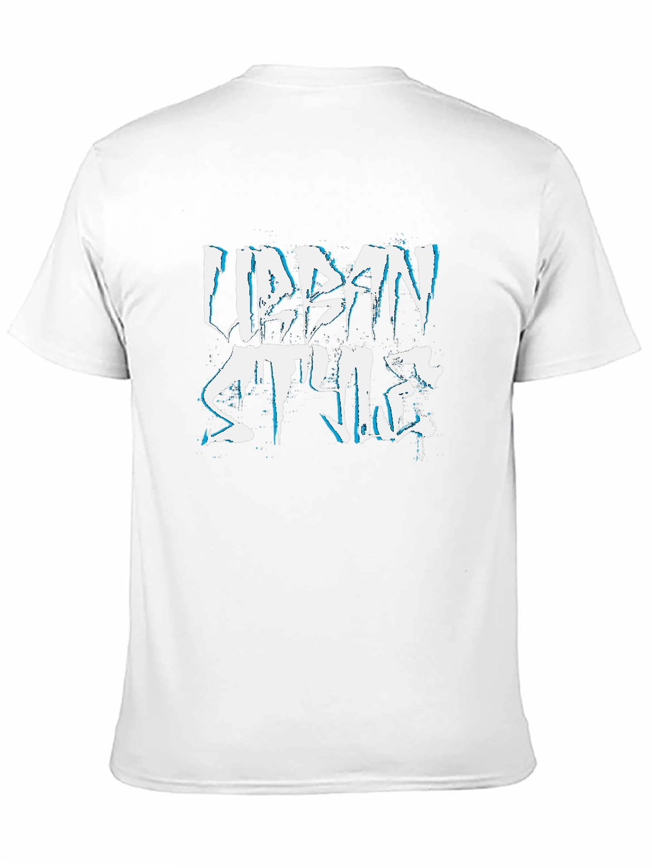 Urban Style Graphic Tee - Black