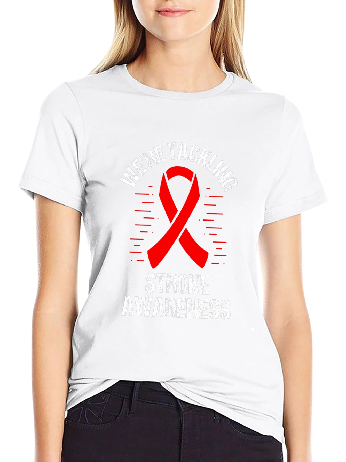 Stroke Awareness Ribbon Tee