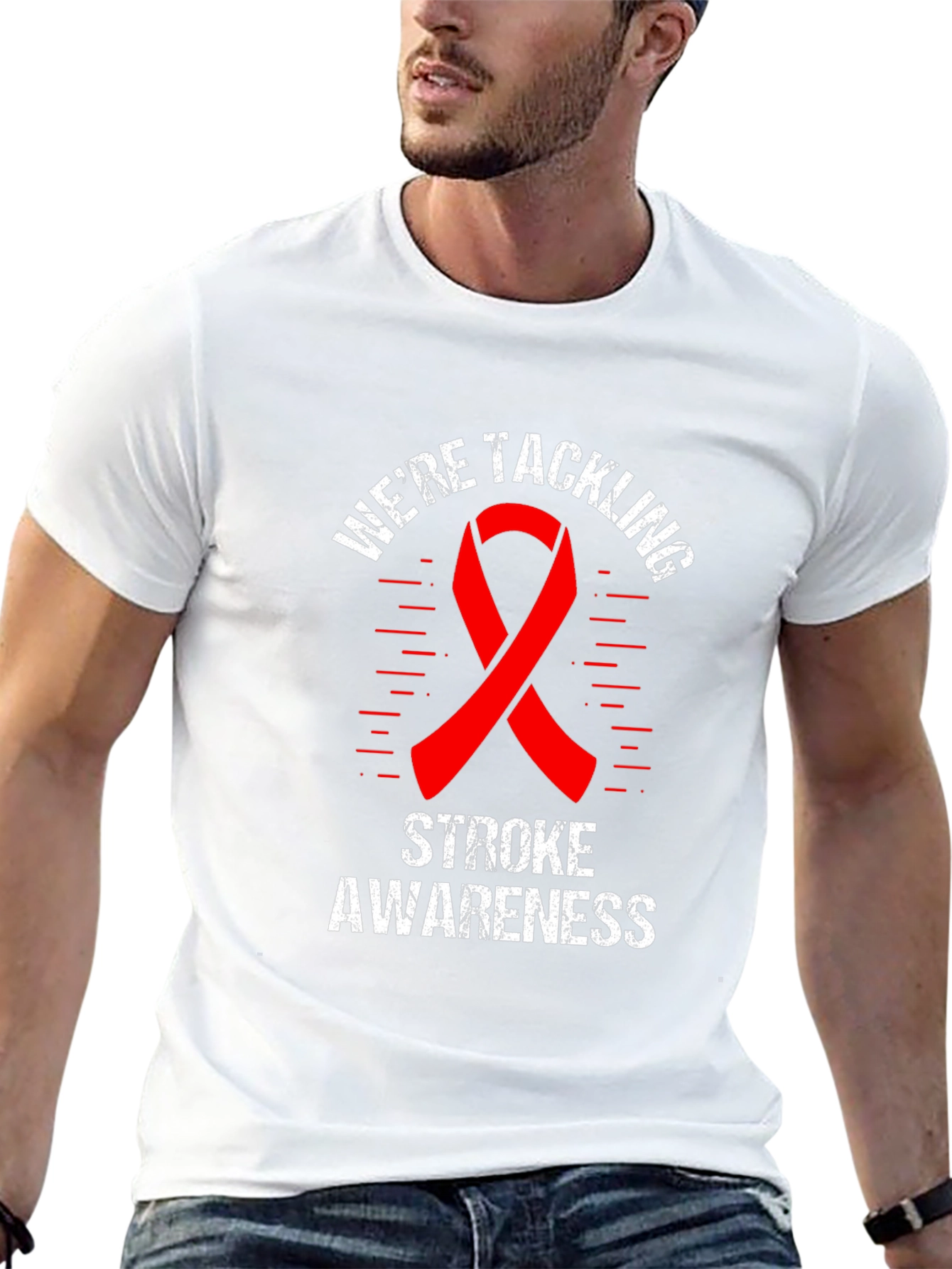 Stroke Awareness Ribbon Tee