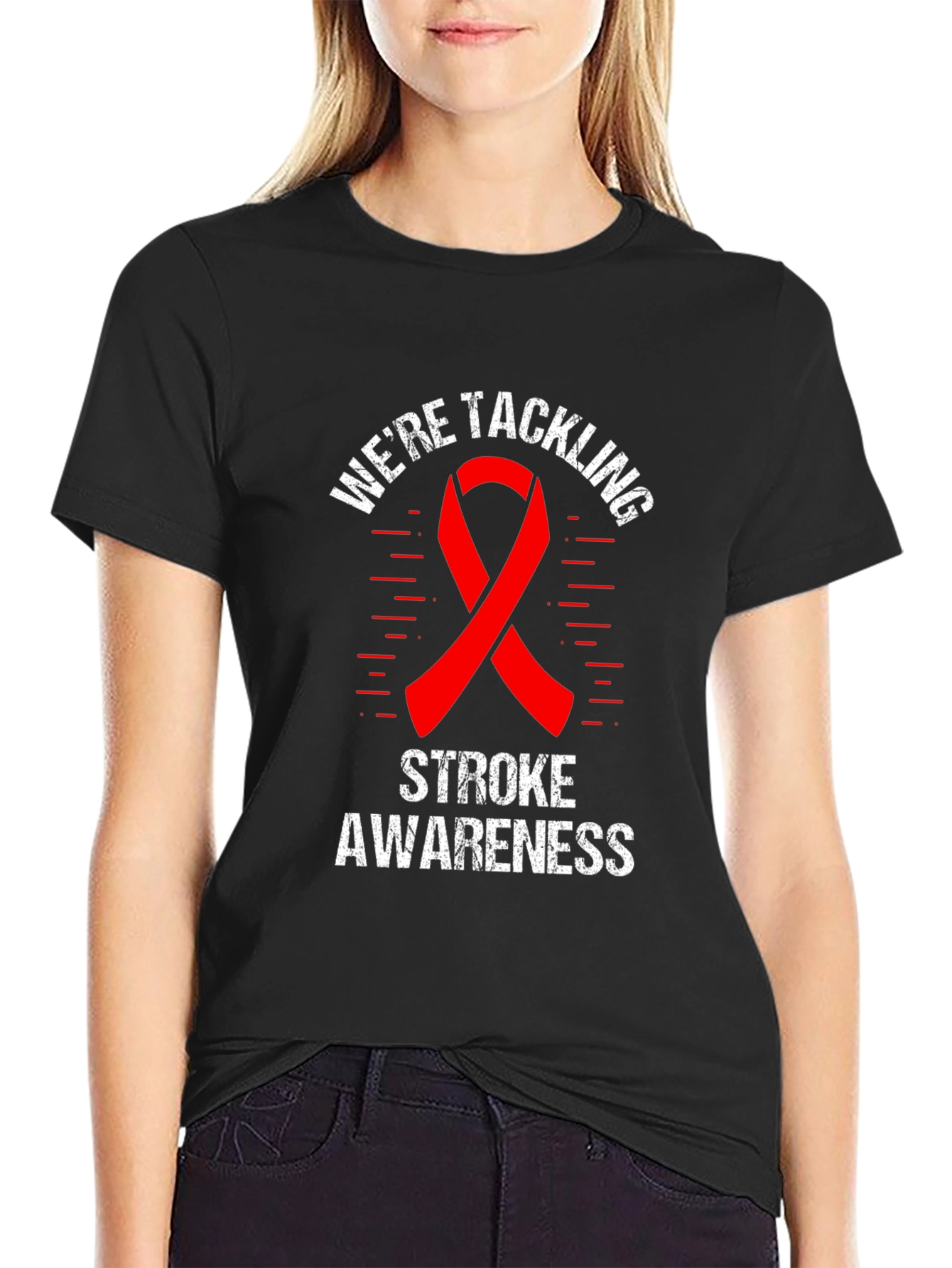 Stroke Awareness Ribbon Tee