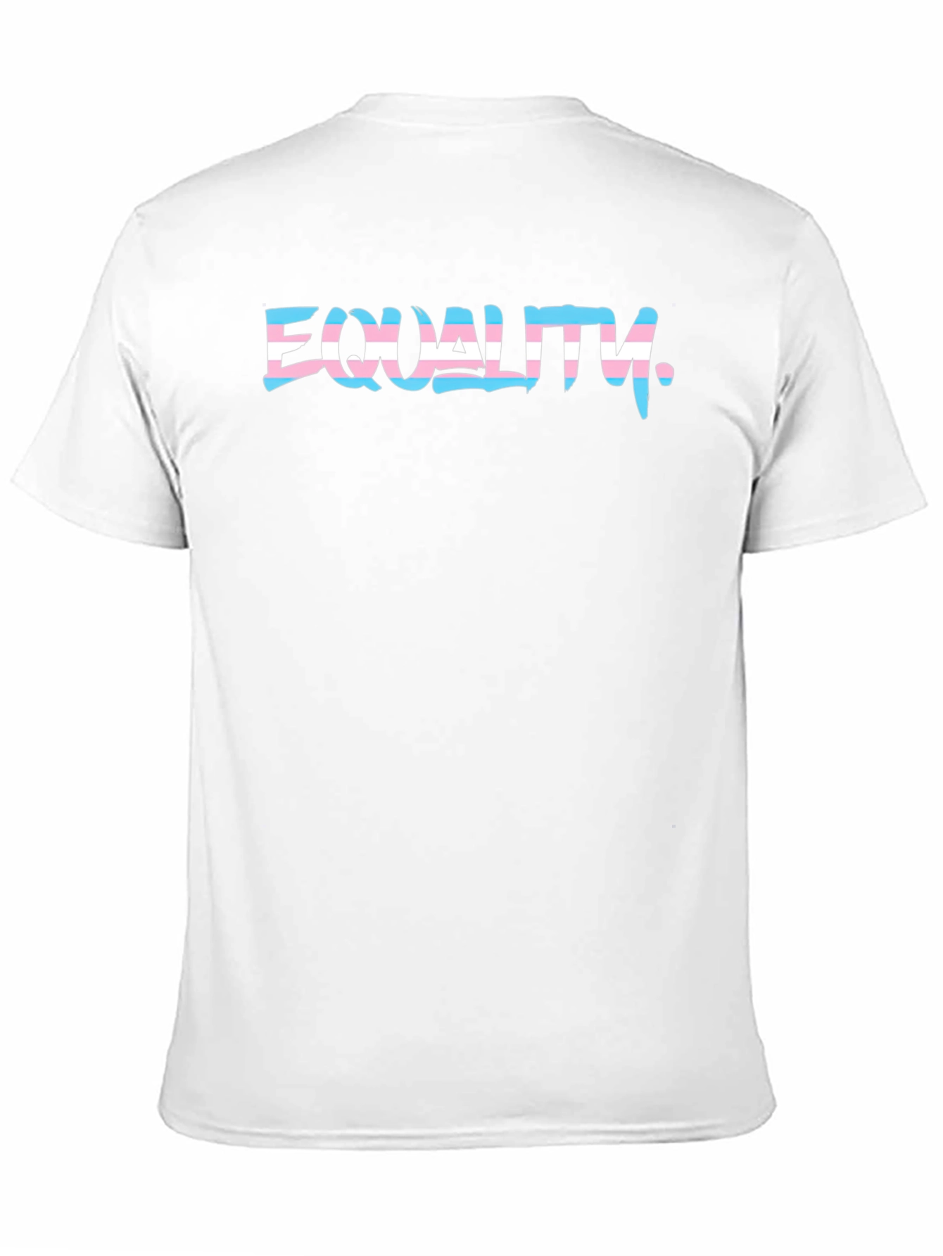 Equality Transgender Pride Black T-Shirt