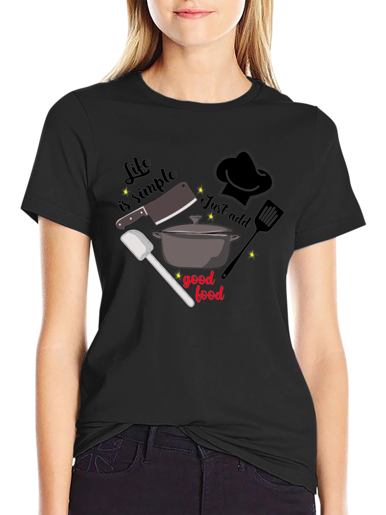 Life is Simple Foodie T-Shirt