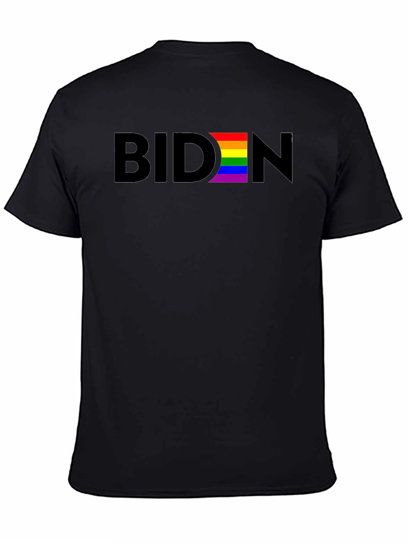 Biden Pride LGBTQ+ T-Shirt - Black