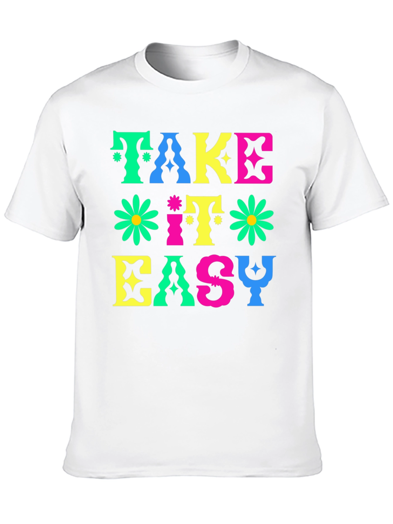 Retro Take It Easy Graphic T-Shirt