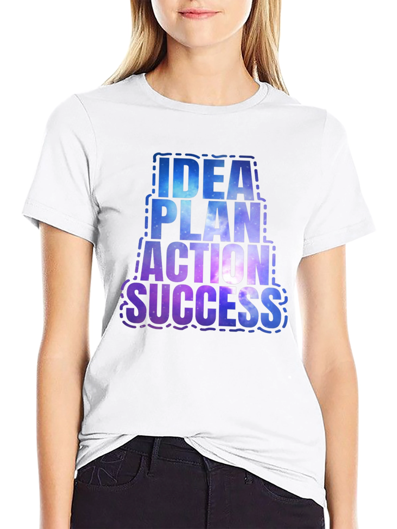 Idea Plan Action Success Graphic T-Shirt
