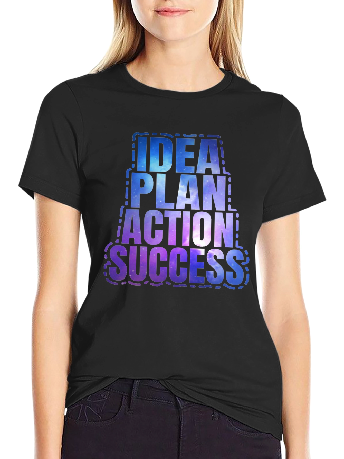 Idea Plan Action Success Graphic T-Shirt