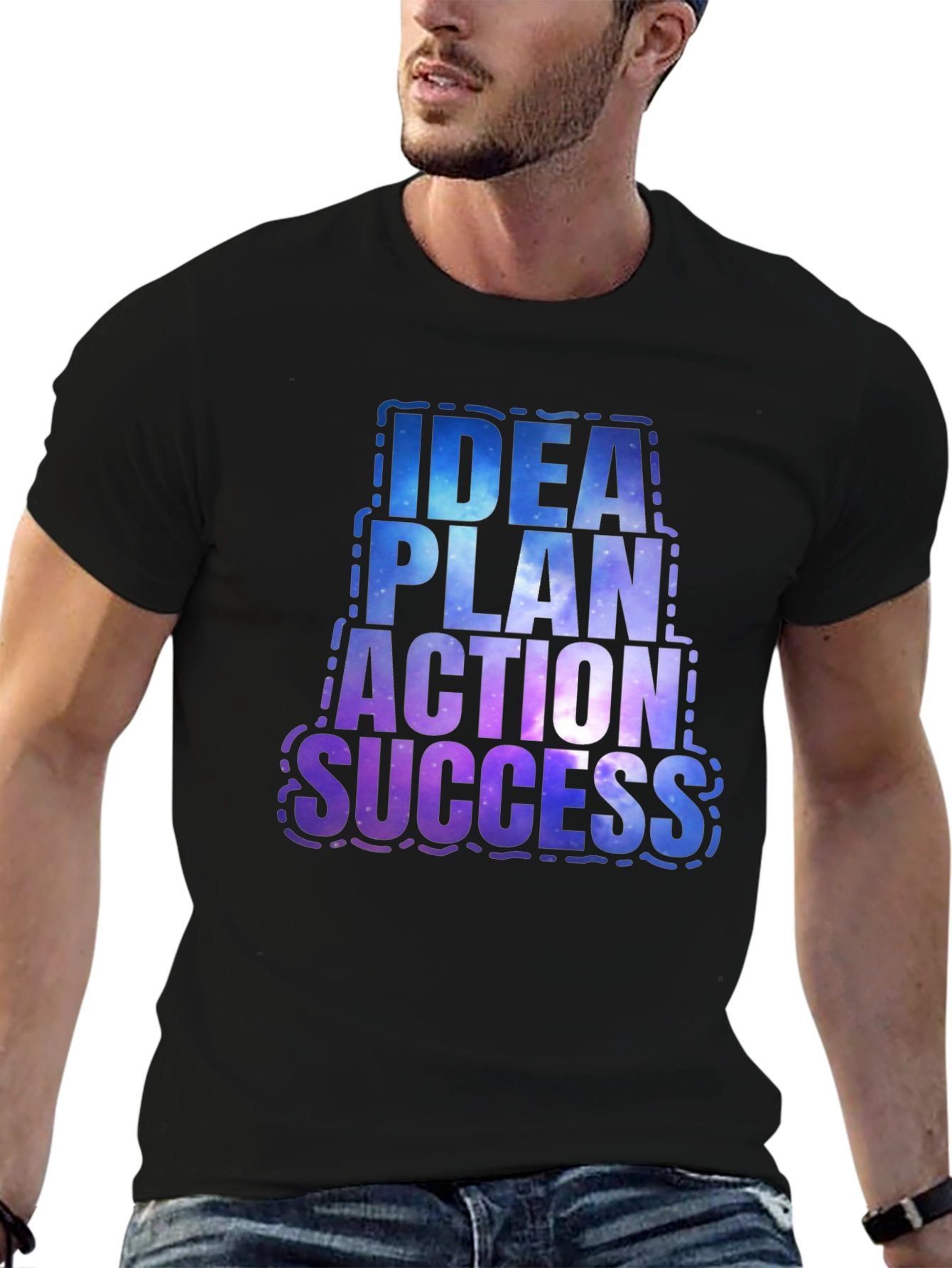 Idea Plan Action Success Graphic T-Shirt