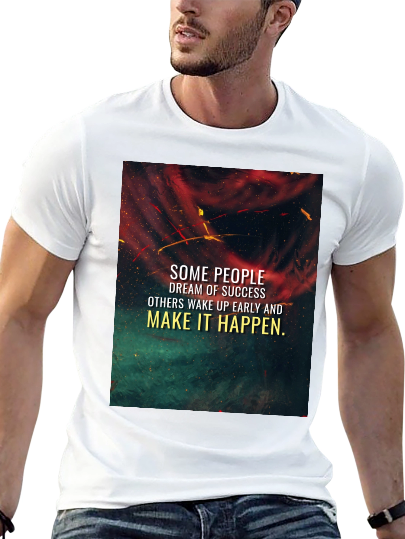 Inspirational Graphic T-Shirt - Dream of Success