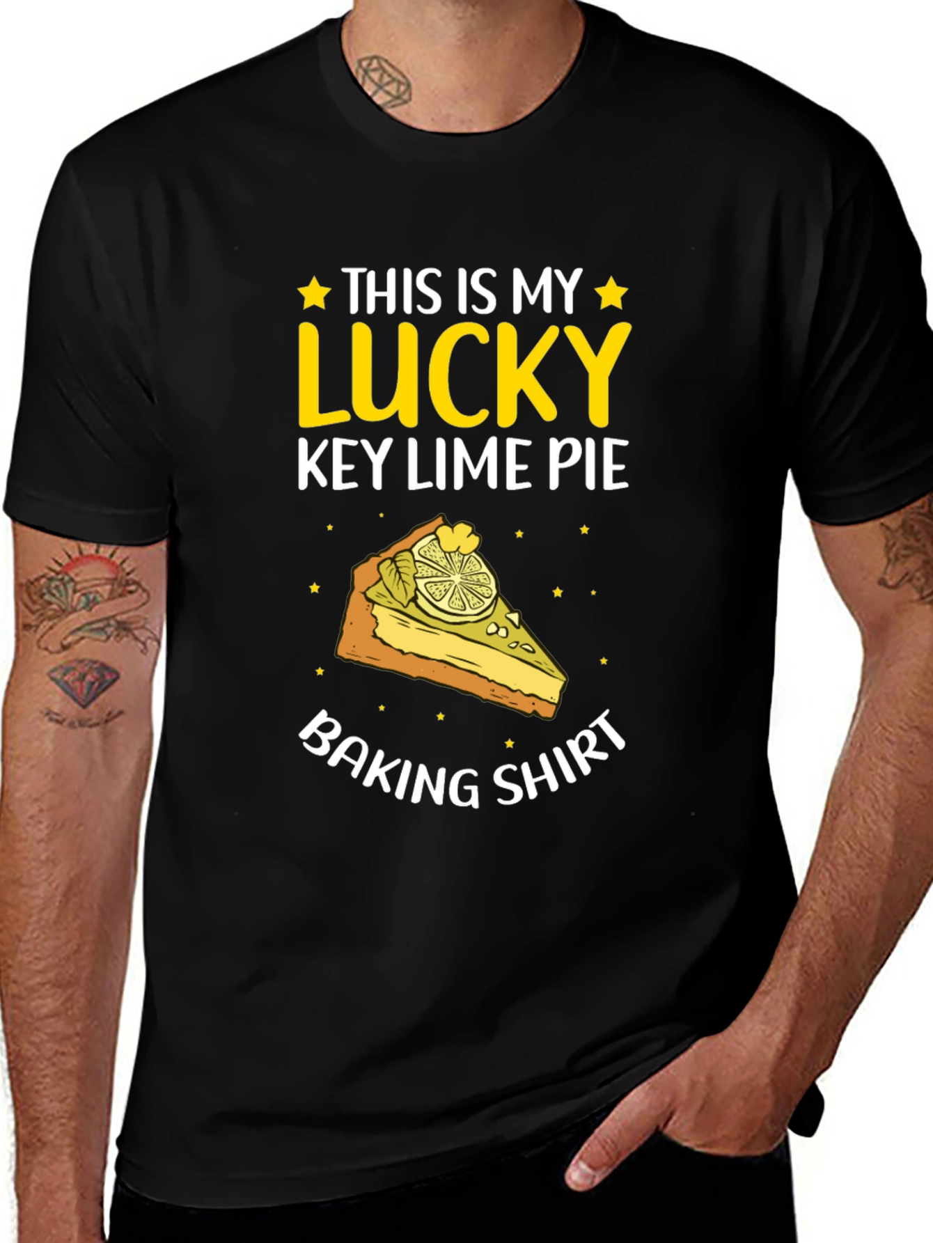 Lucky Key Lime Pie Baking T-Shirt