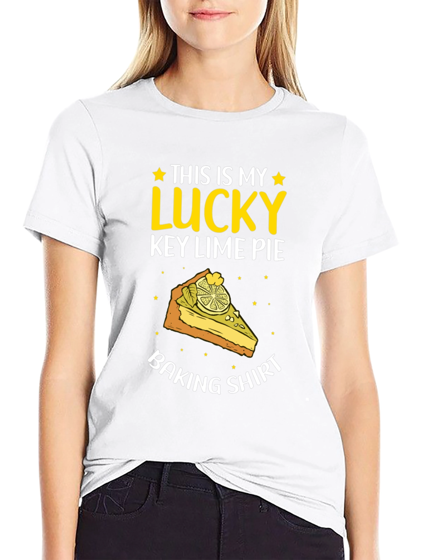 Lucky Key Lime Pie Baking T-Shirt