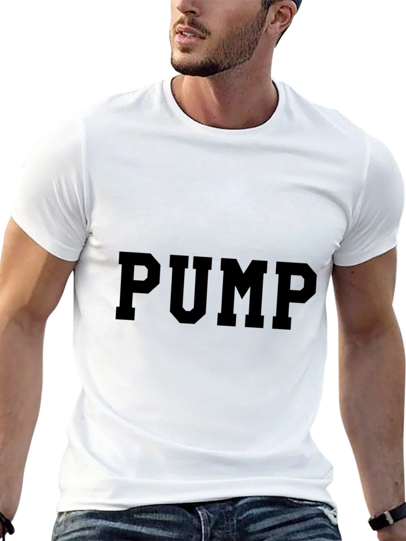 PUMP T-Shirt - Black Graphic Tee