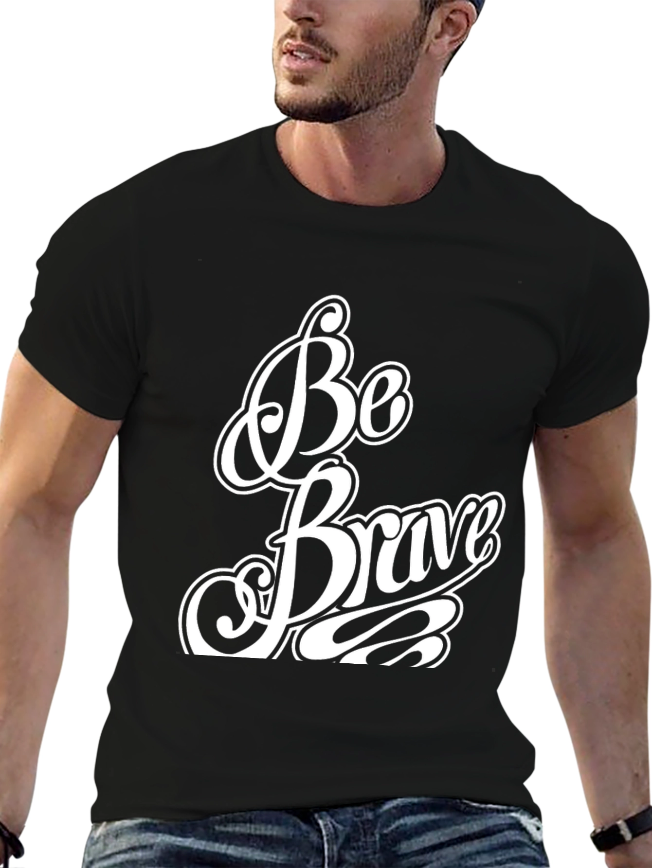 Be Brave Graphic Tee - Stylish Comfort