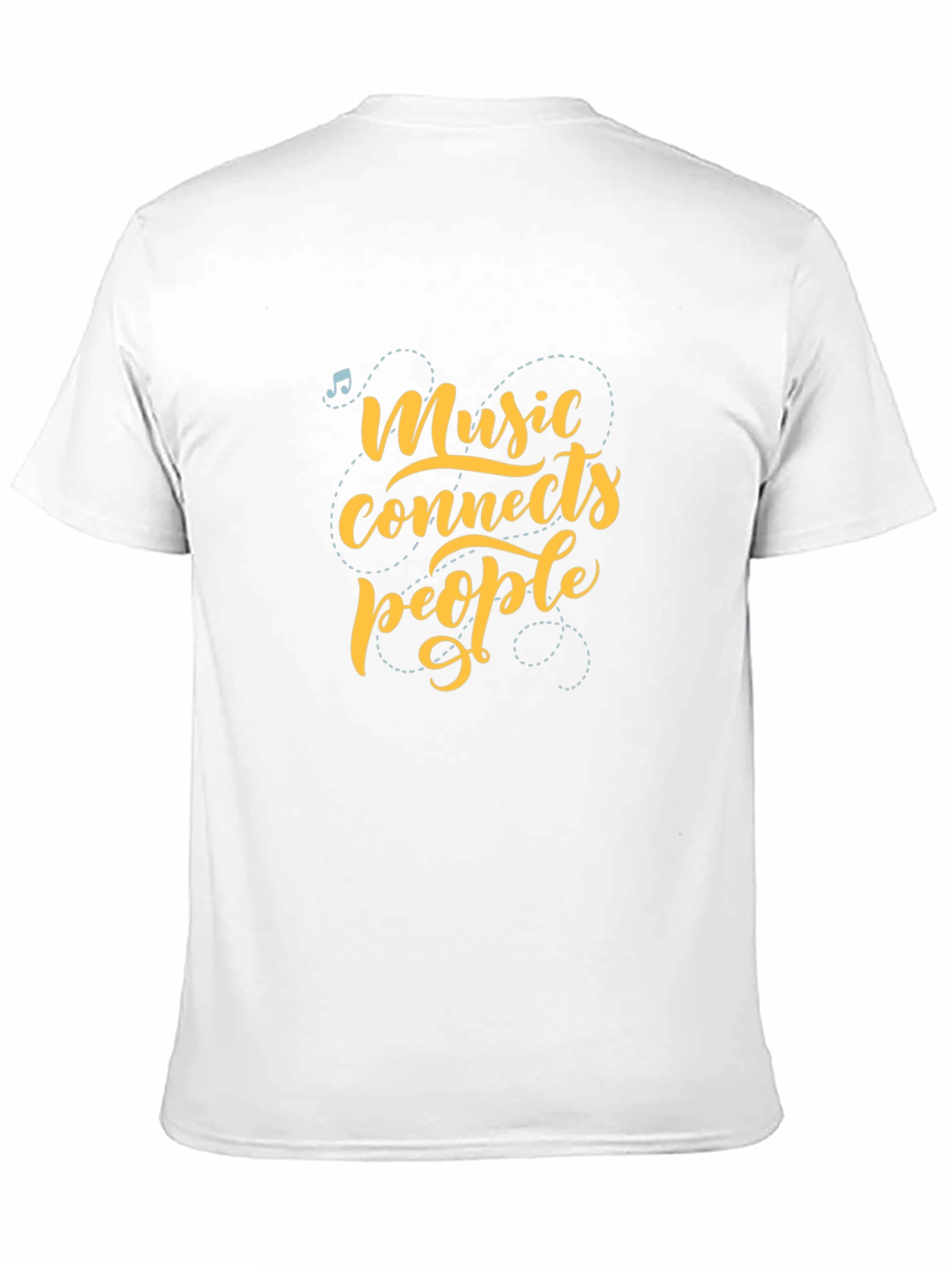 Music Connects People Graphic Tee - Black