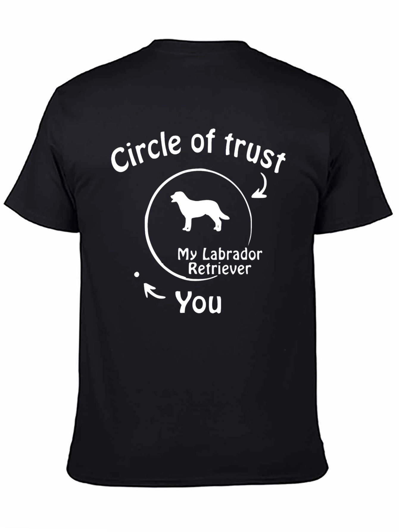 Circle of Trust Labrador Retriever Graphic Tee