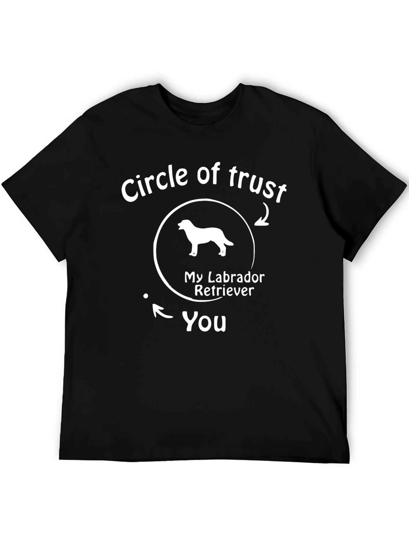 Circle of Trust Labrador Retriever Graphic Tee