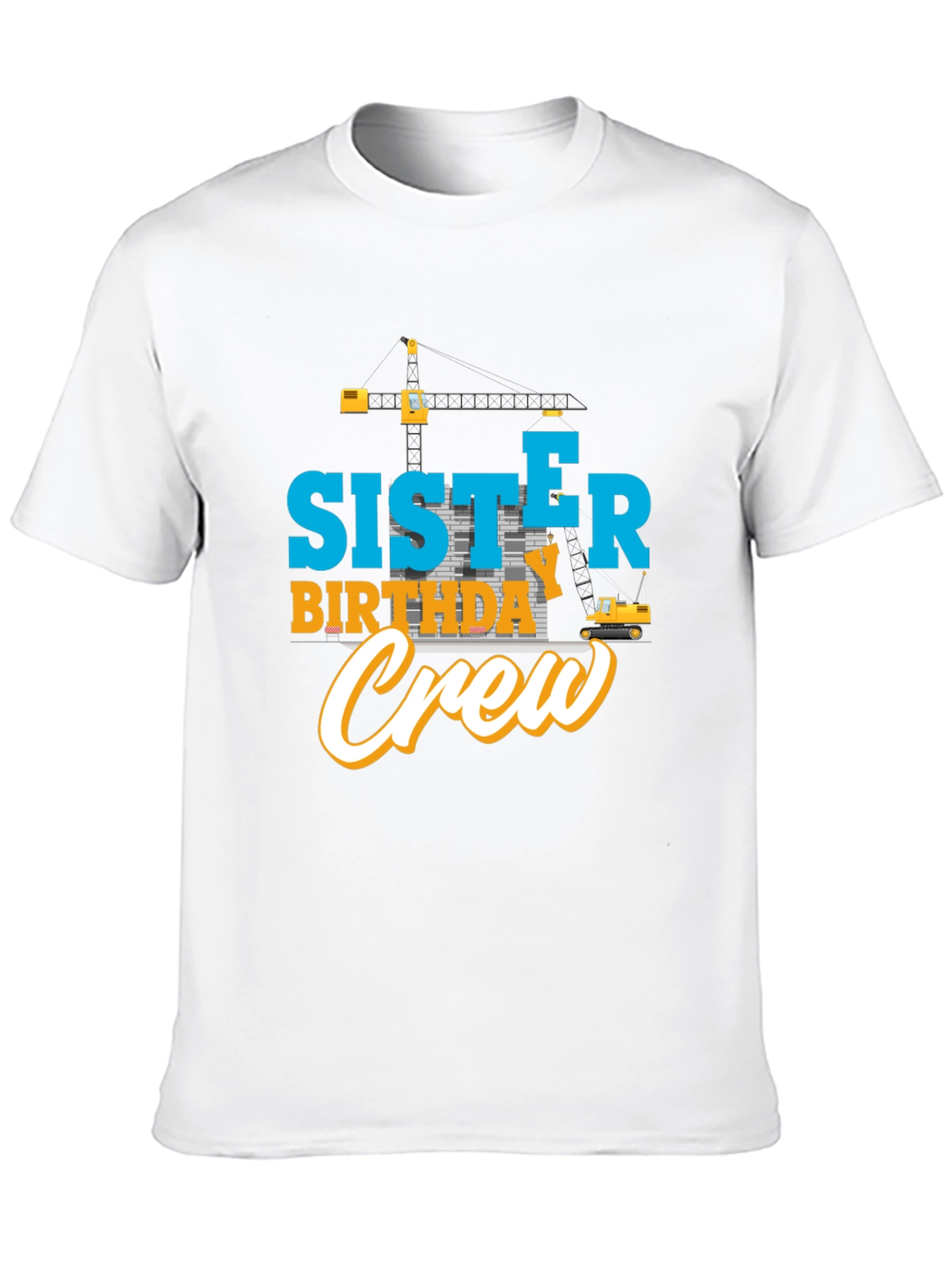 Sister Birthday Crew T-Shirt