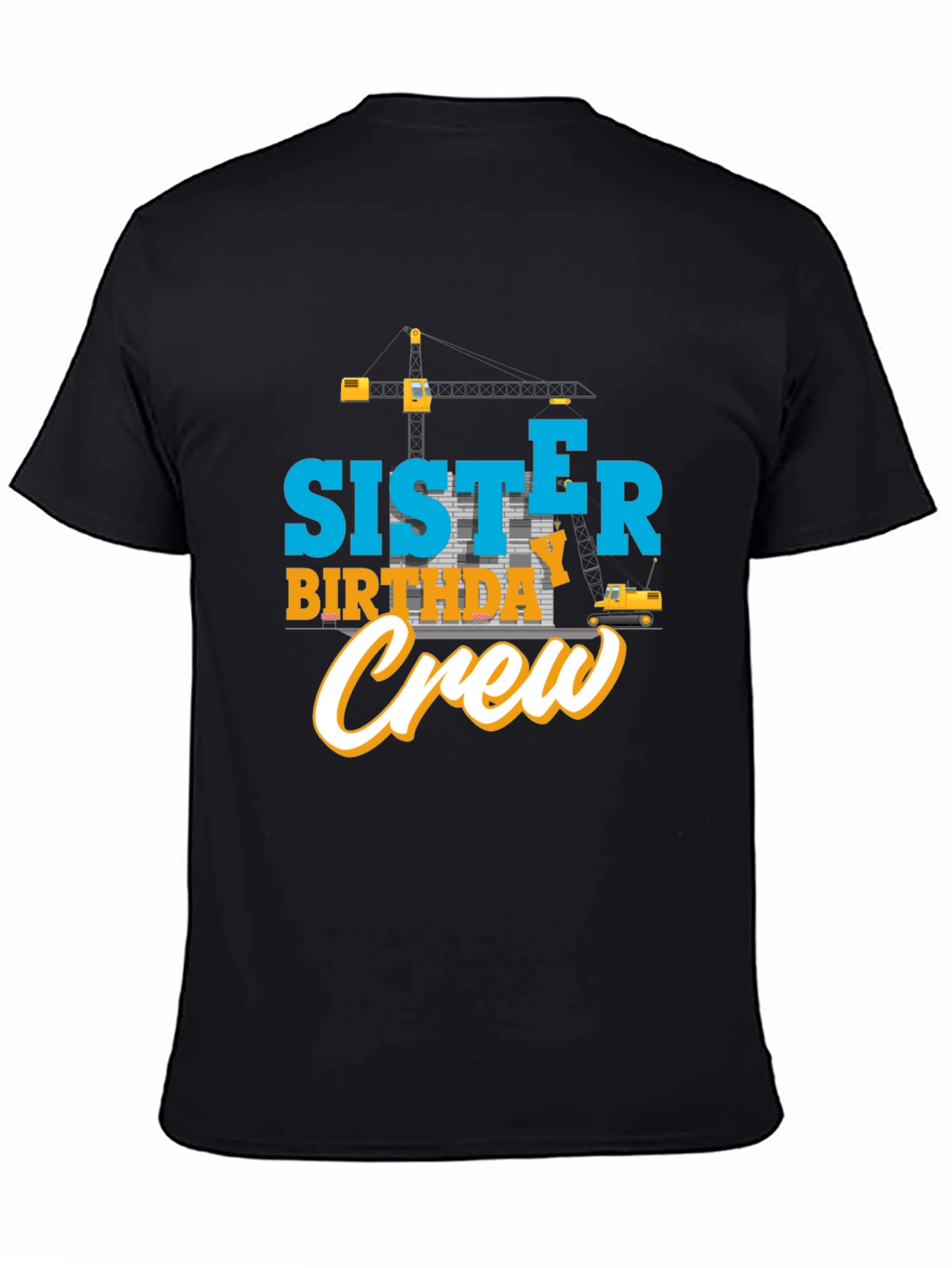 Sister Birthday Crew T-Shirt