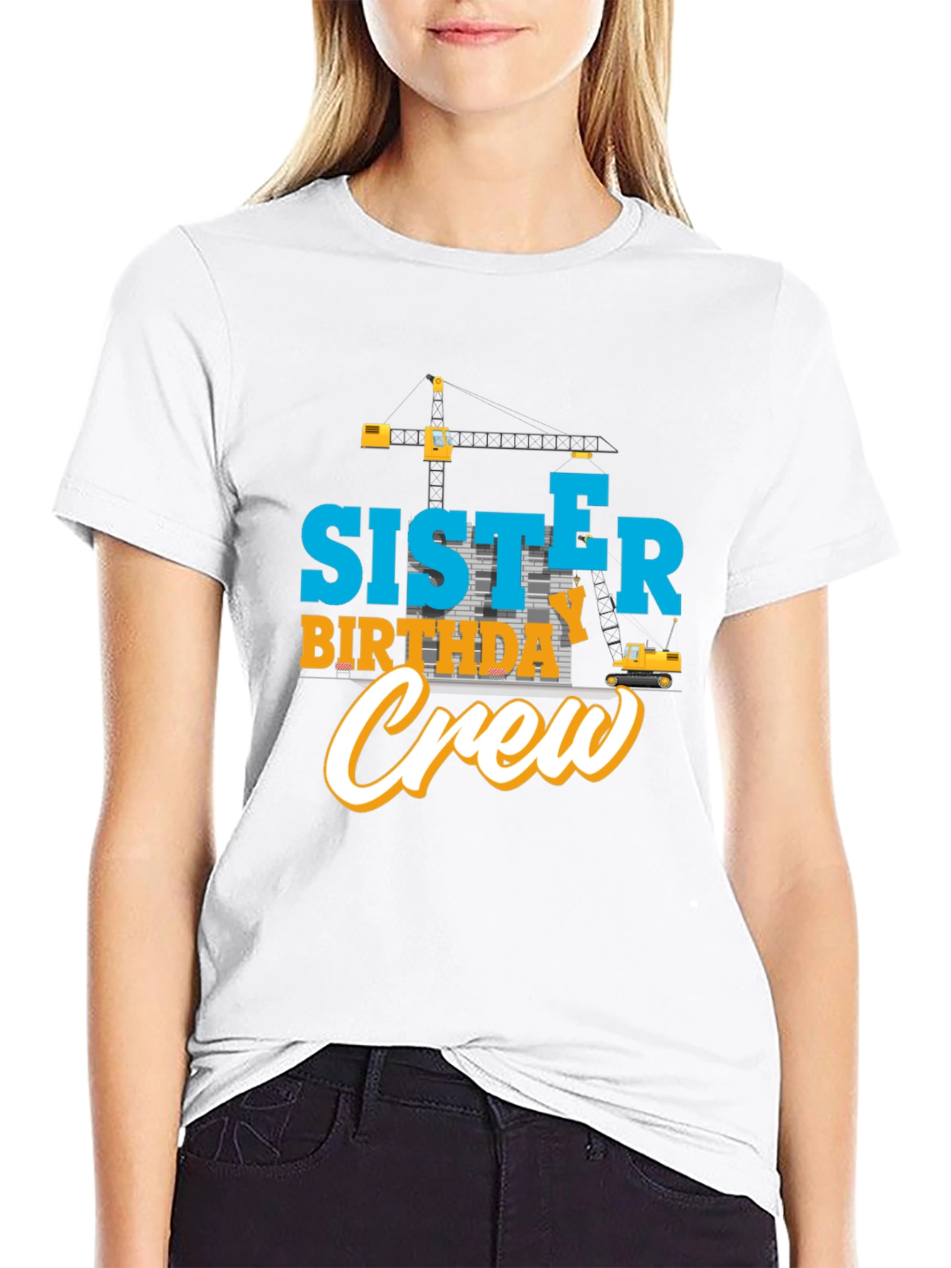 Sister Birthday Crew T-Shirt