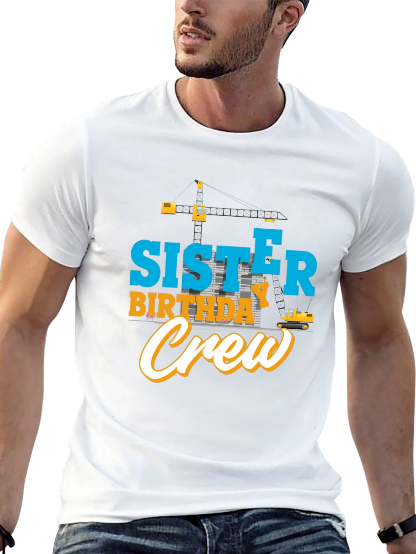 Sister Birthday Crew T-Shirt