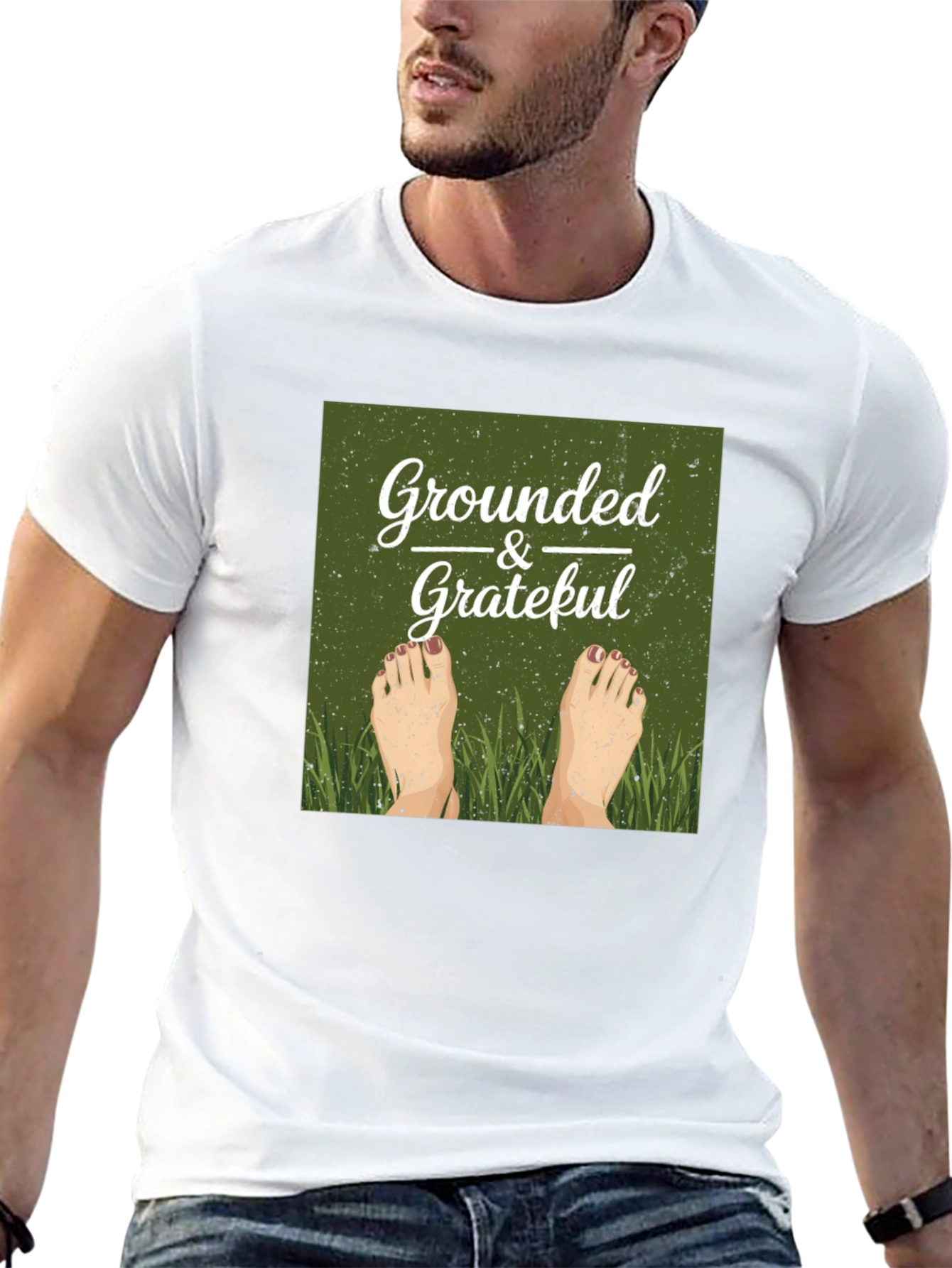 Grounded & Grateful Graphic Tee