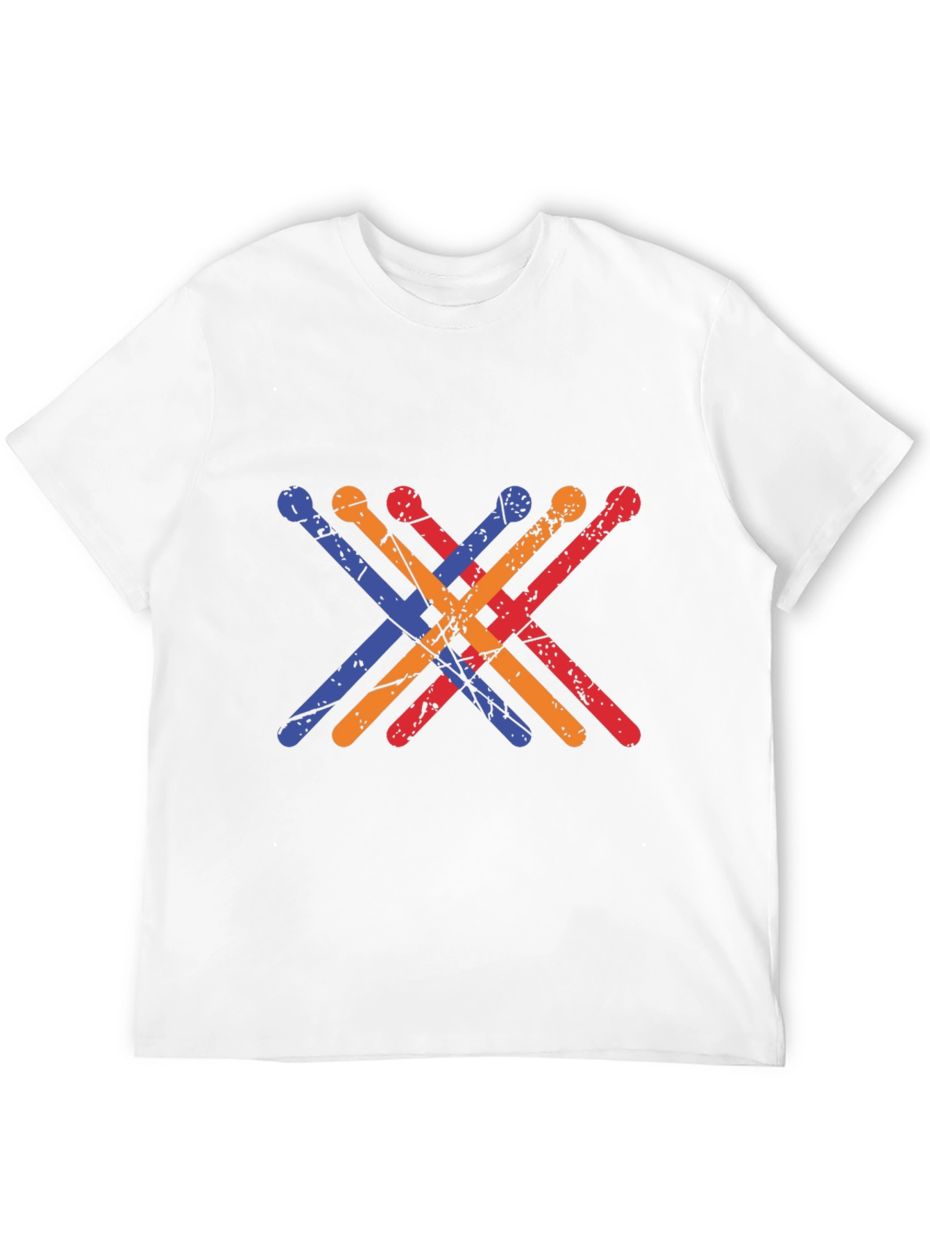 Drum Sticks Graphic Tee - Musician T-Shirt