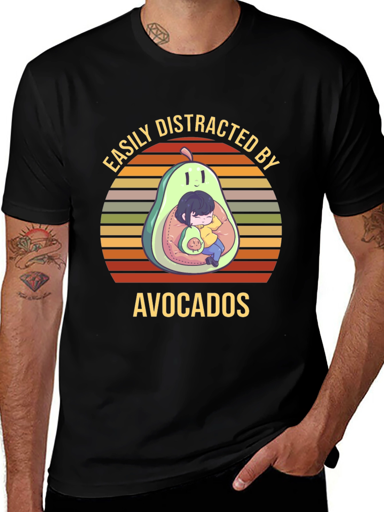 Easily Distracted by Avocados T-Shirt