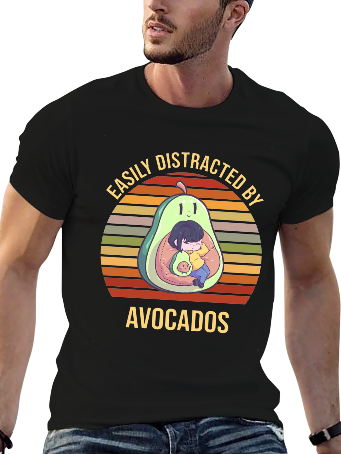 Easily Distracted by Avocados T-Shirt
