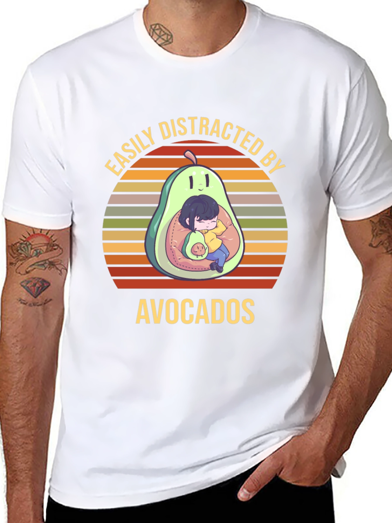Easily Distracted by Avocados T-Shirt
