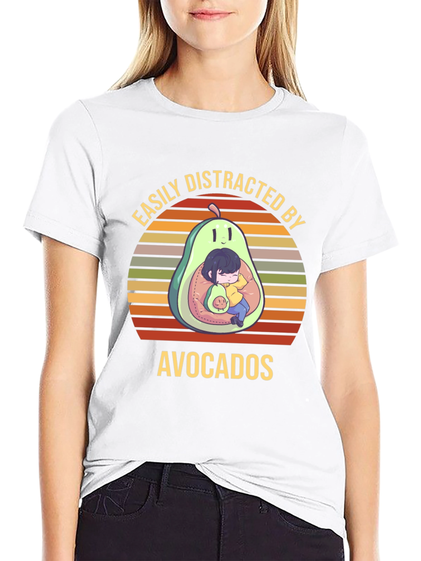 Easily Distracted by Avocados T-Shirt