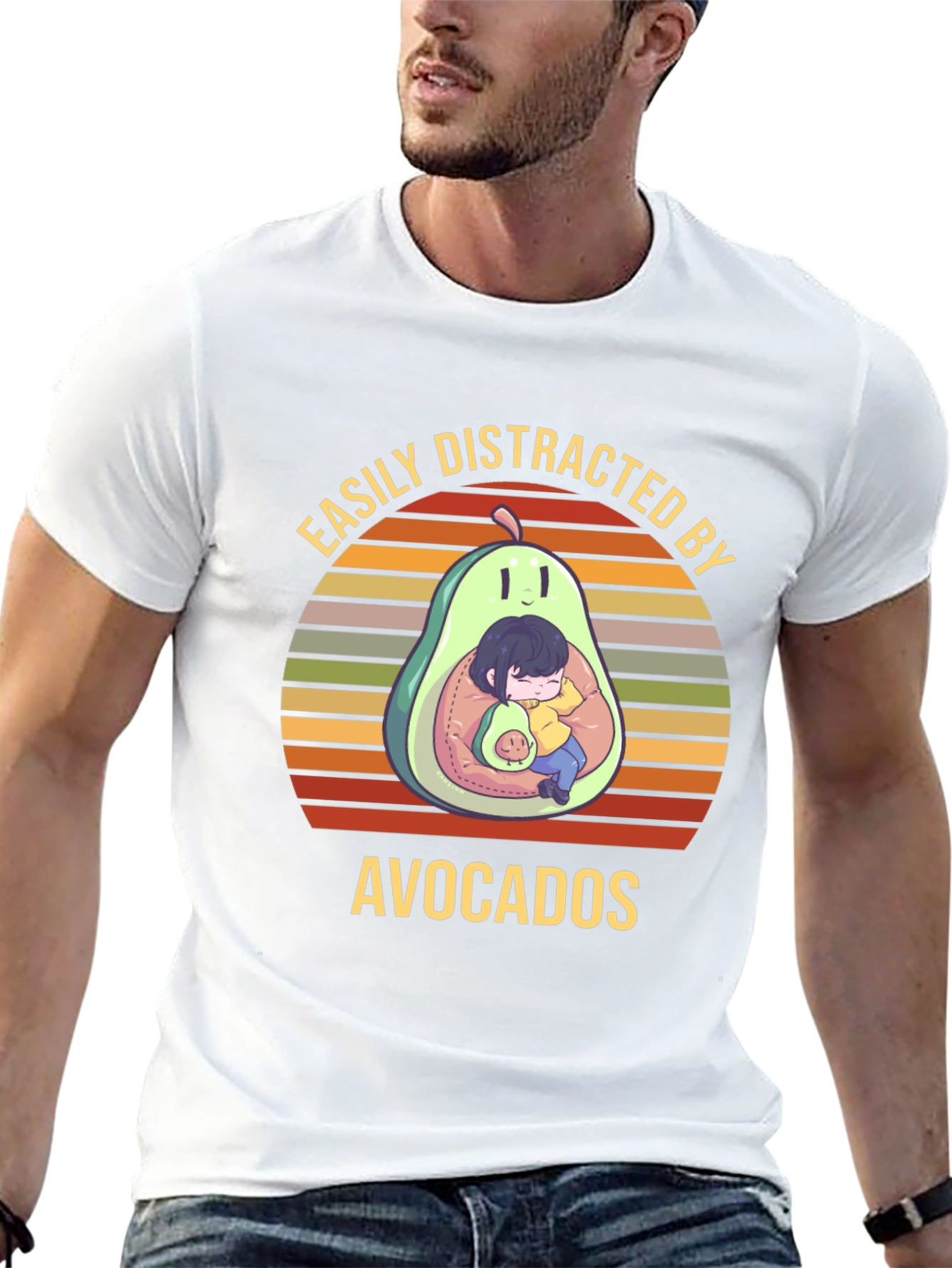 Easily Distracted by Avocados T-Shirt