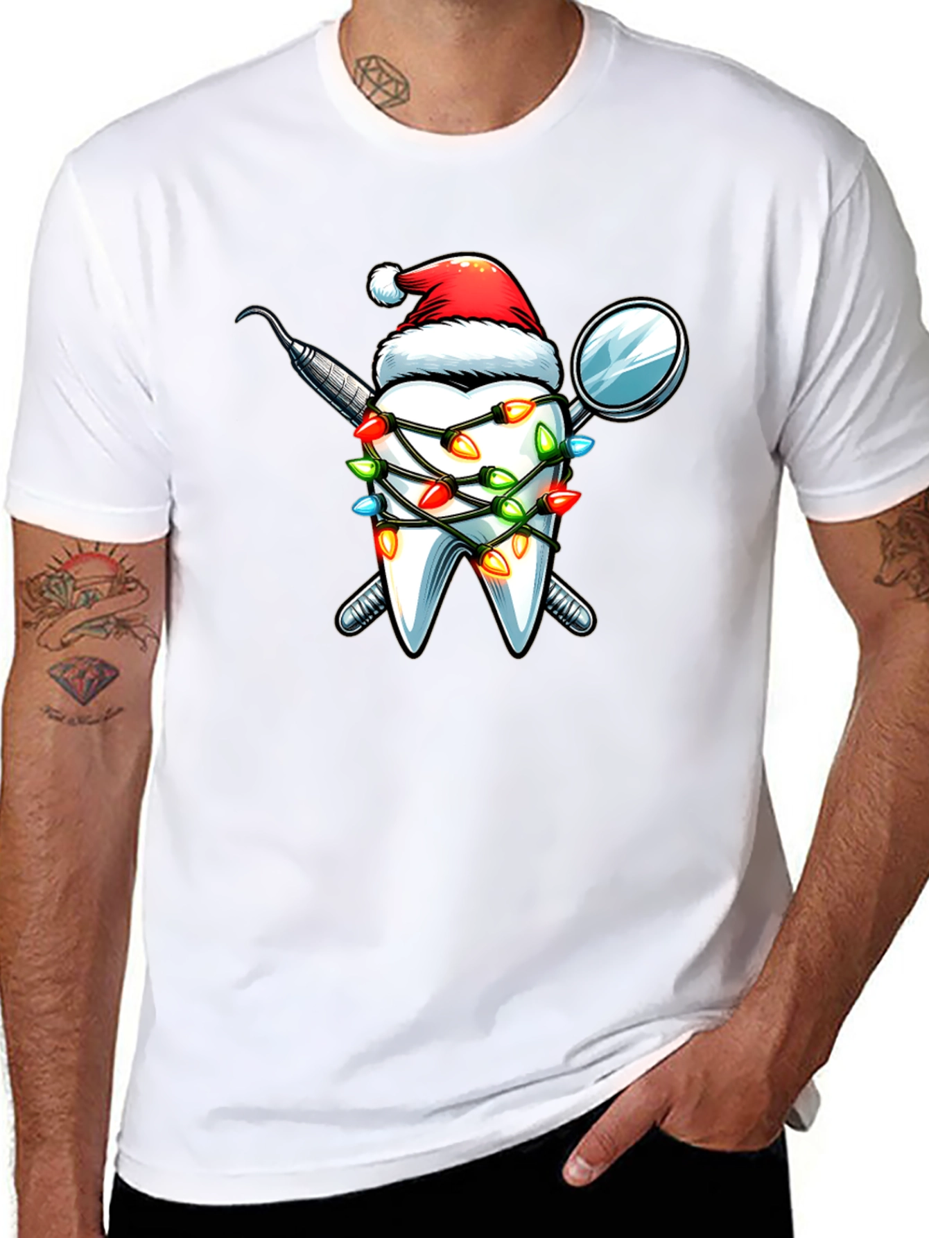 Festive Dental Christmas T-Shirt