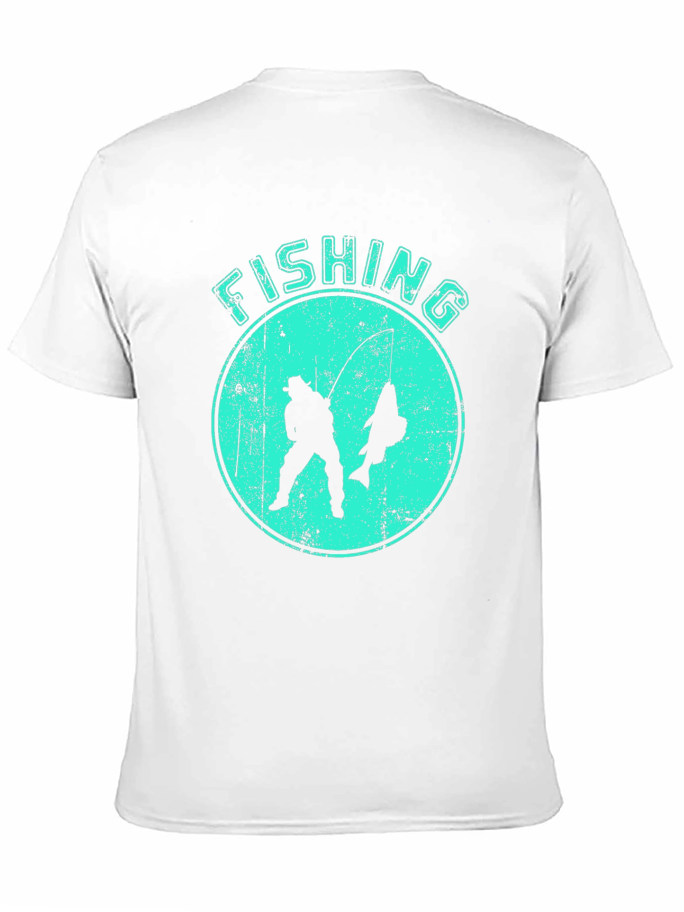 Fishing T-Shirt - Silhouette Design