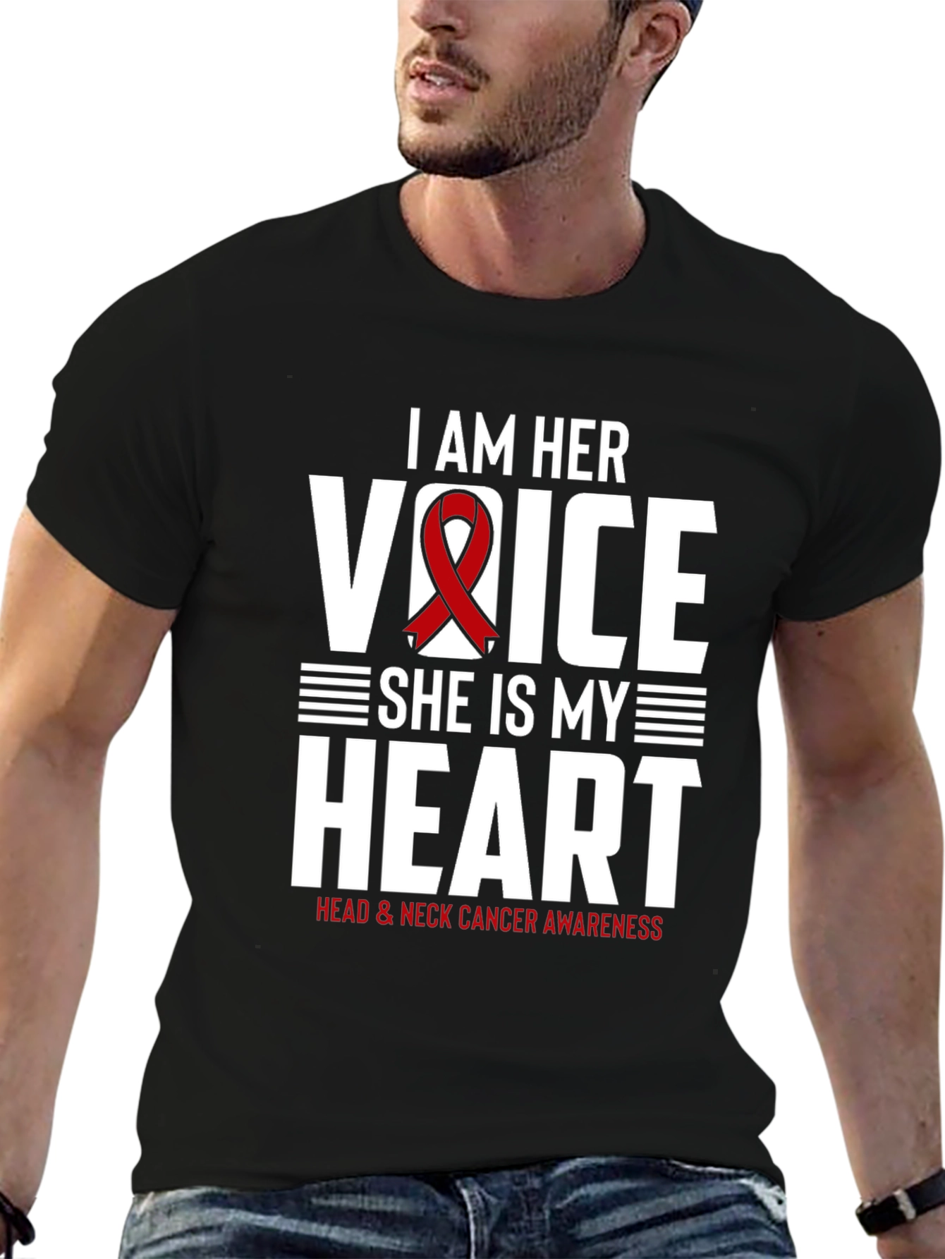 Head & Neck Cancer Awareness T-Shirt