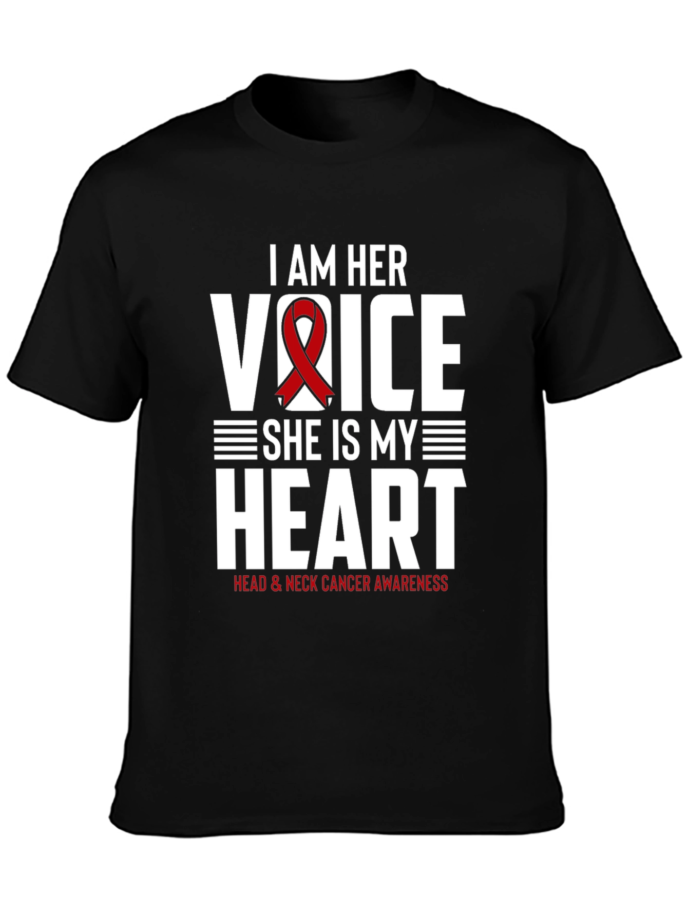 Head & Neck Cancer Awareness T-Shirt