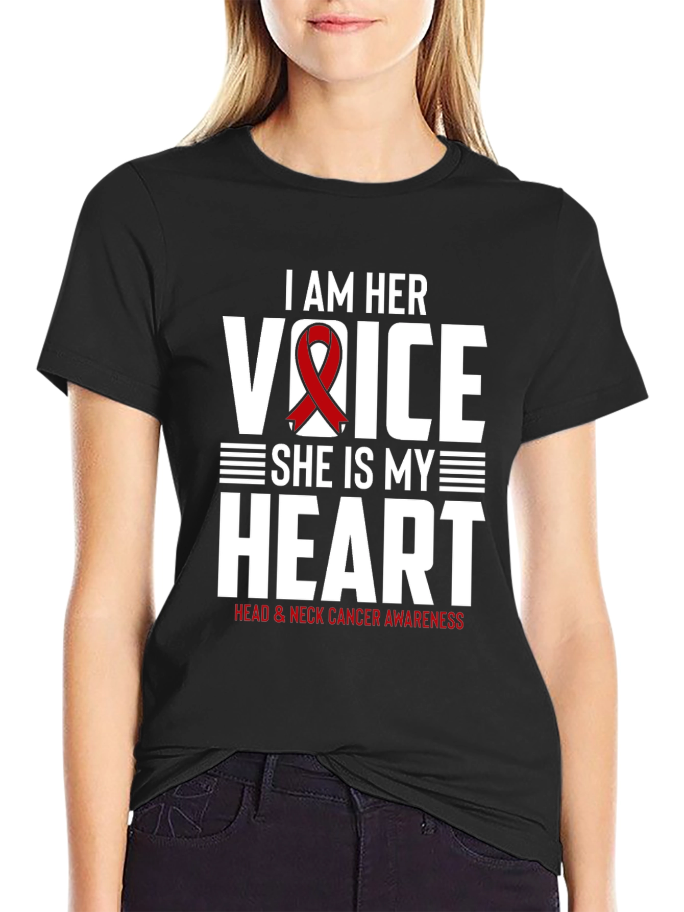 Head & Neck Cancer Awareness T-Shirt