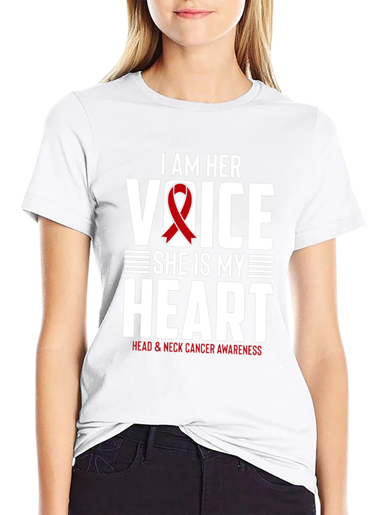 Head & Neck Cancer Awareness T-Shirt