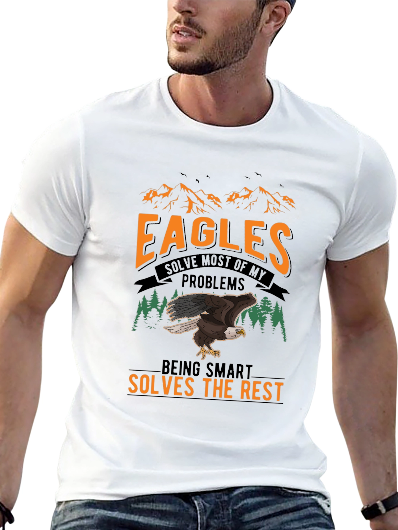 Eagles Solve Problems Smart T-Shirt