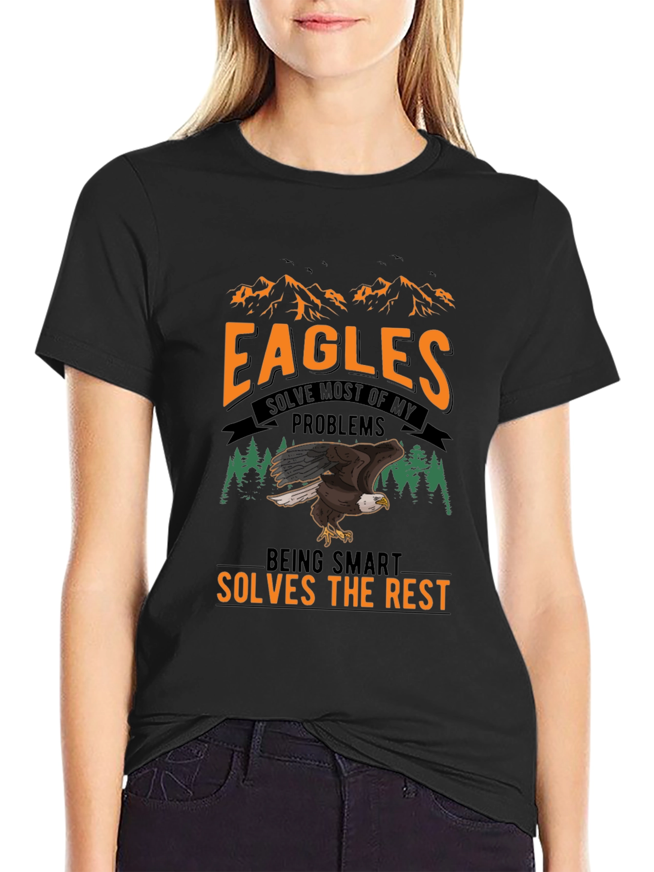 Eagles Solve Problems Smart T-Shirt
