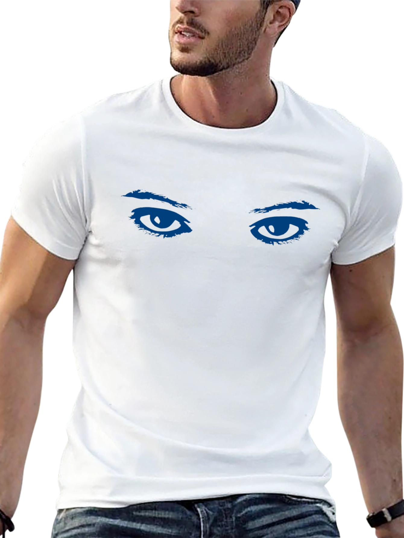 Eye Graphic Black T-Shirt