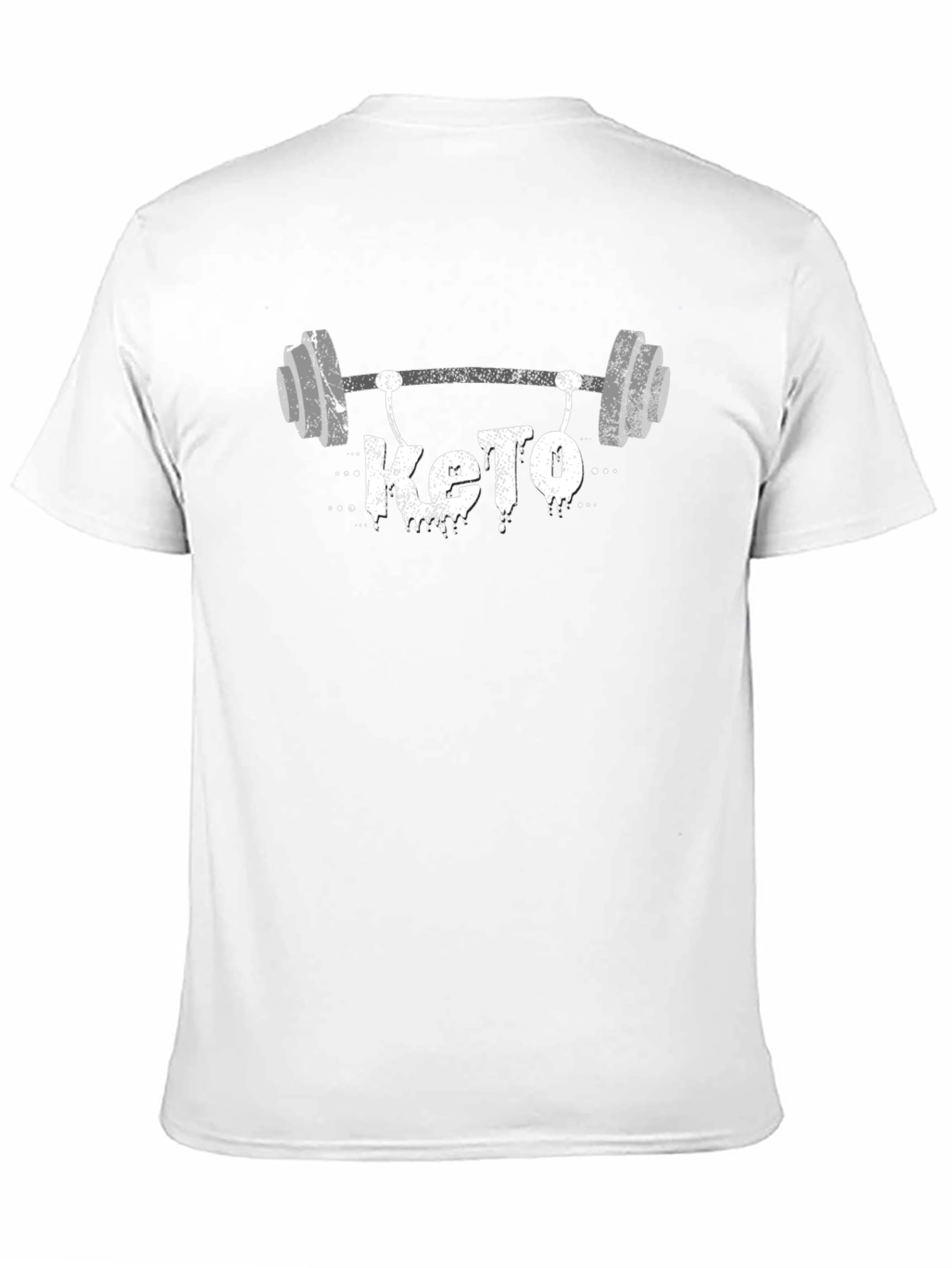 Keto Gym T-Shirt - Black Graphic Tee