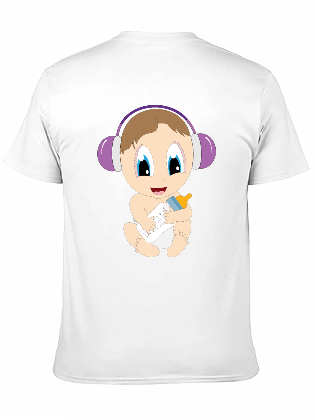 Baby DJ Graphic Tee - Cute Infant Oneshie