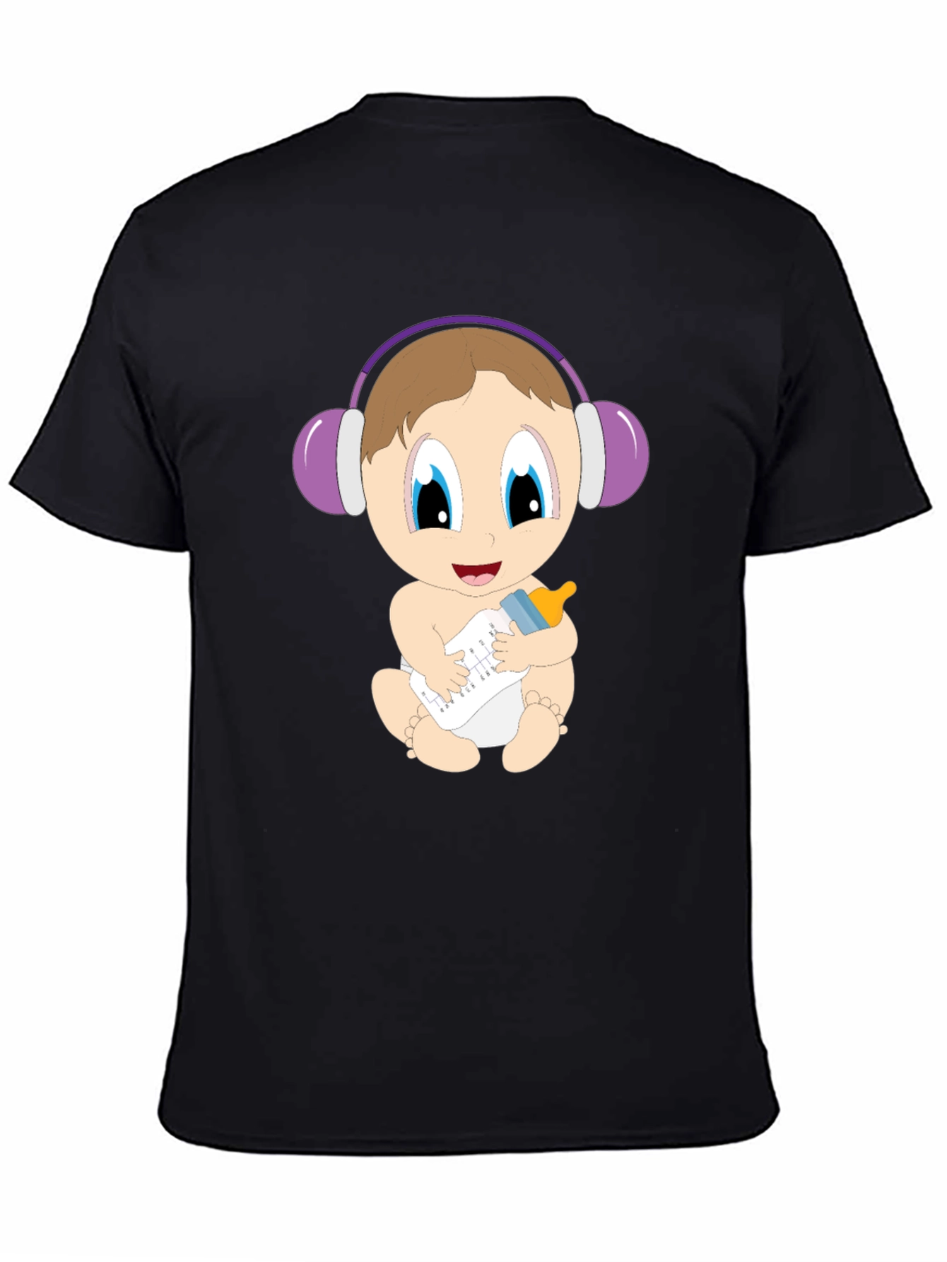 Baby DJ Graphic Tee - Cute Infant Oneshie