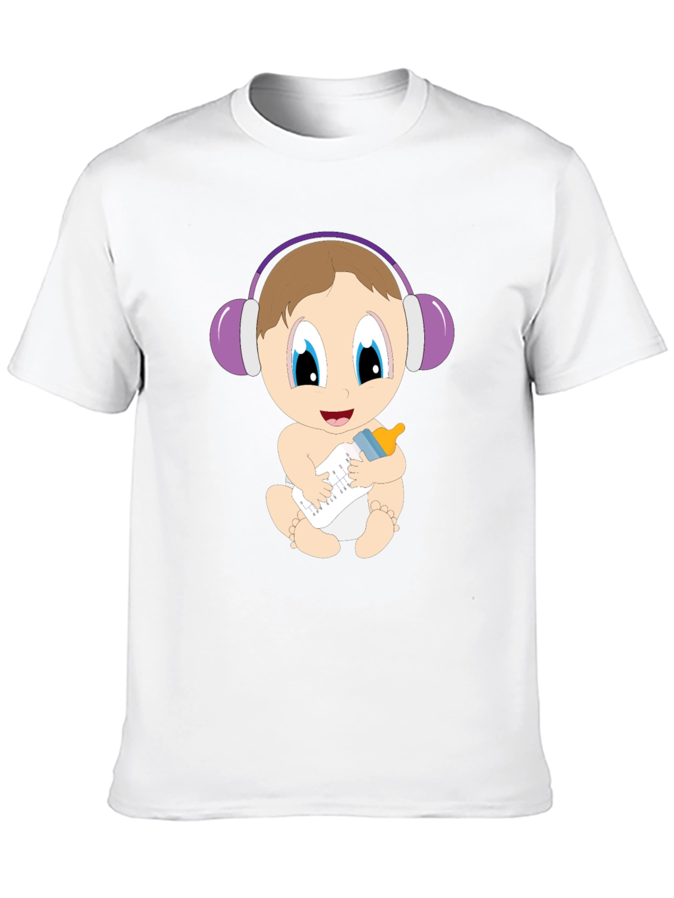 Baby DJ Graphic Tee - Cute Infant Oneshie