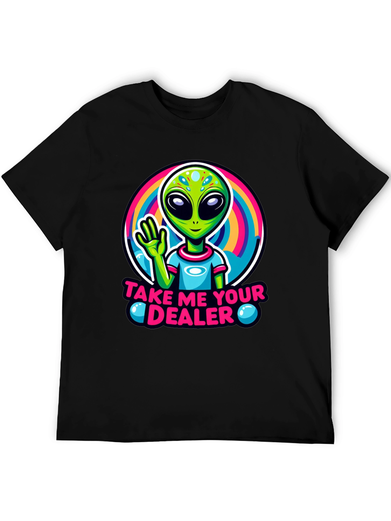 Take Me to Your Dealer Alien Graphic Tee