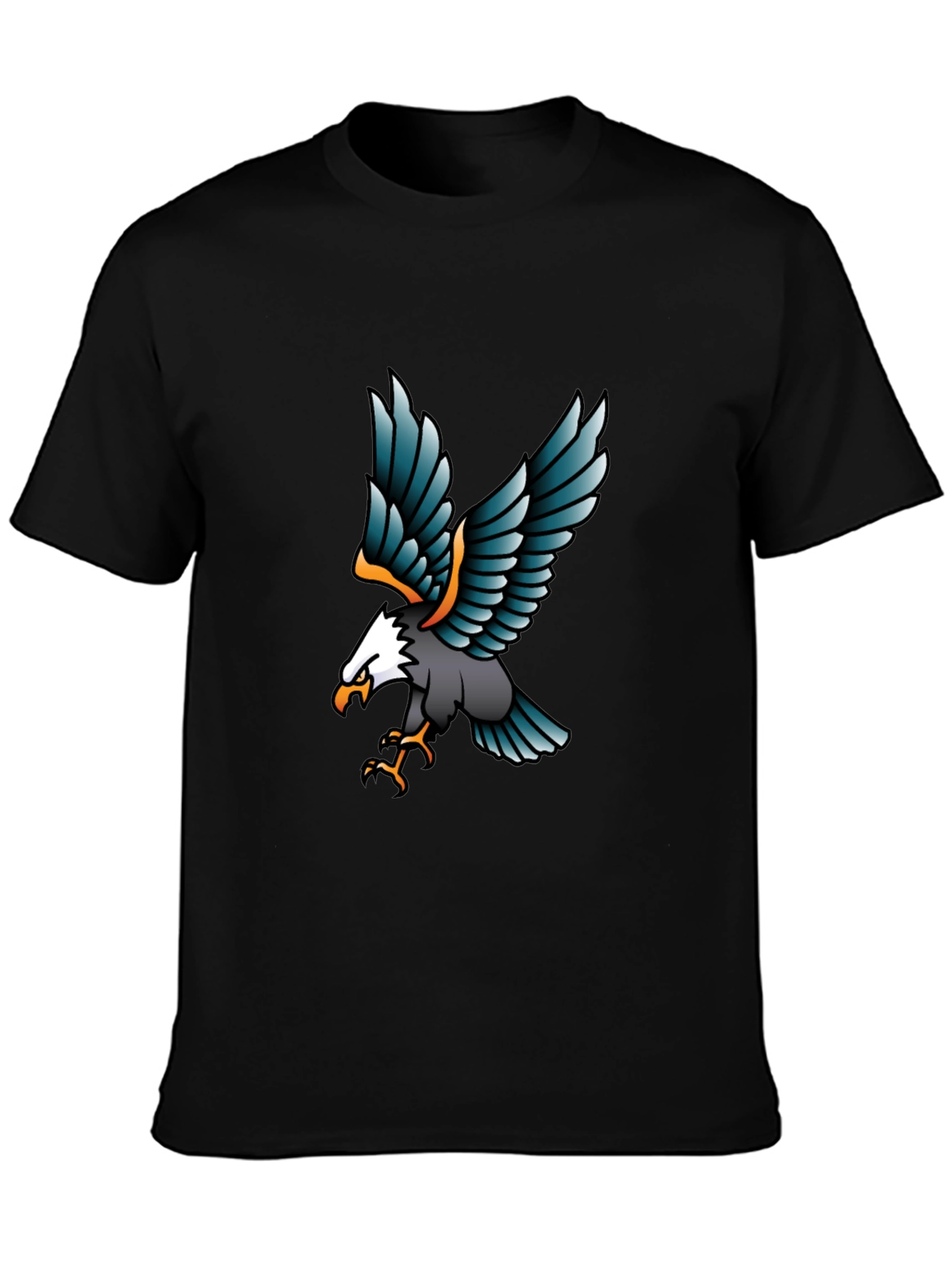 Eagle Graphic T-Shirt - Black
